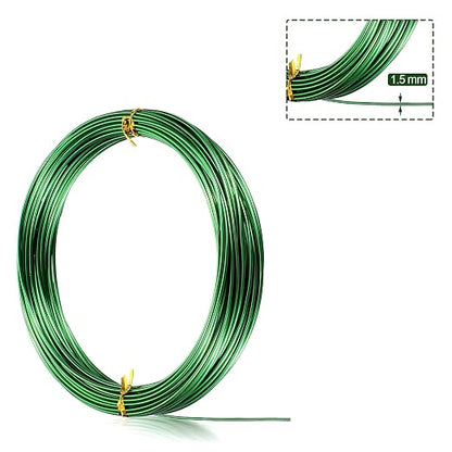 TecUnite Aluminum Craft Wire for Sculpting Armature Bendable Craft Wire for DIY - Image 2