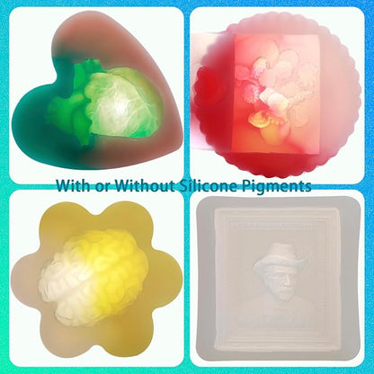 BBBDINO Silicone Mold Making Kit, 15A Fast Cure Silicone - Image 7