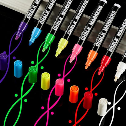 SILENART Chalk Markers Green 8 Pack - Image 7
