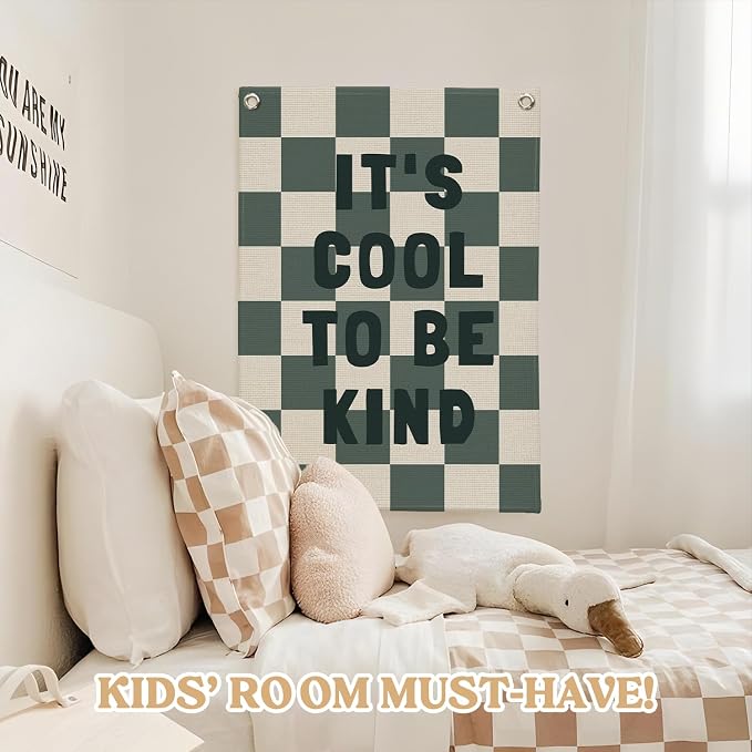 Kids Room Decor, Classroom Banner, It’s Cool to Be Kind, Nursery Decor - Image 5