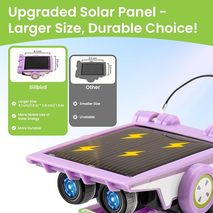 Sillbird Solar Building Robot Kit STEM Gift - Image 5