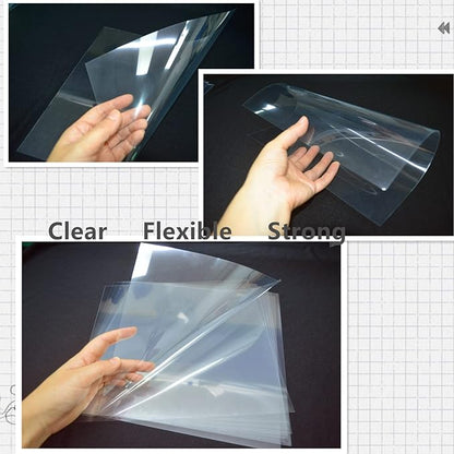 BANLTRE 10 Pieces 10 mil Transparency Blank Template Material Stencils Mylar - Image 4