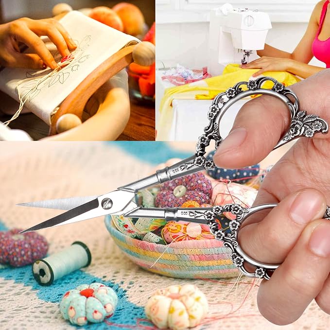 BIHRTC 4.5inch Sewing Embroidery Scissors Craft Scissor - Image 5