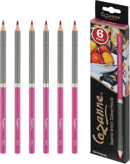 Creative Mark Cezanne Premium Colored Pencils Petunia 6 Pack by Cezanne