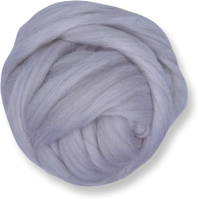Revolution Fibers Dyed Corriedale Wool | 8.2 Ounces of Premium Combed Wool Top by RevolutionFibers