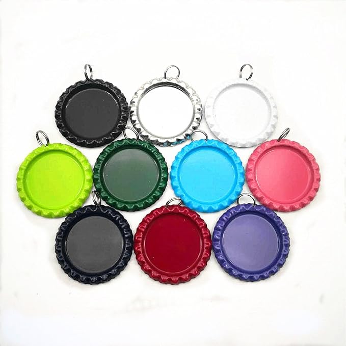 Mixed Colors Flat Bottle Caps - Image 4
