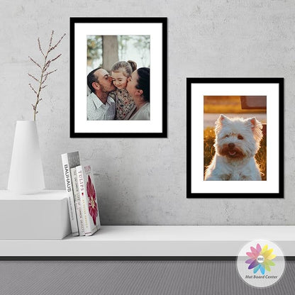Mat Board Center, 16x20 for 12x16 White Photo Picture Mats - Image 7