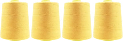Mandala Crafts 4 Pack of Serger Threads Cones Spools by MandalaCrafts
