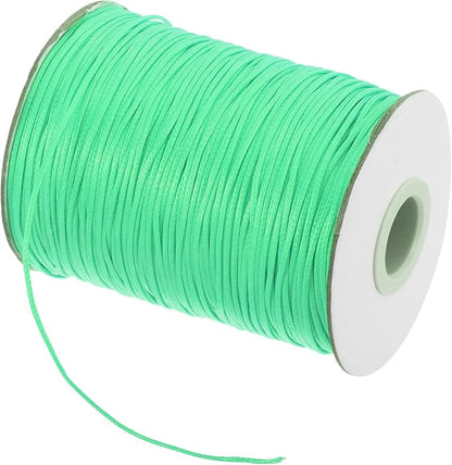 MECCANIXITY Waxed Cord 1mm Waxed Polyester Cord 175 Yard Wax String by MECCANIXITY