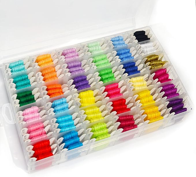 Friendship Bracelet Kit Embroidery Floss by QCZKB
