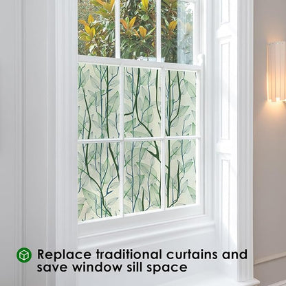 DKTIE Window Film Privacy with Installation Tools, Decorative Stained Glass - Image 8