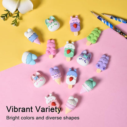 HILAZA 16 Pcs Ice Cream Erasers - Image 3