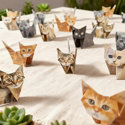 DIY Origami Paper Cats - Image 7
