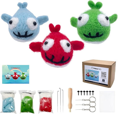 Needle Felting Kit, Animal Doll Making Set - Image 6