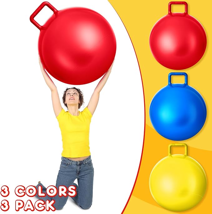Lewtemi 3 Pcs 18 Inch Bouncing Ball - Image 3