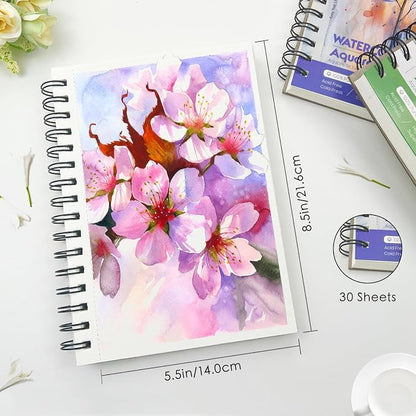 KOVIEDE 100% Cotton Watercolor Paper Pad - Image 5