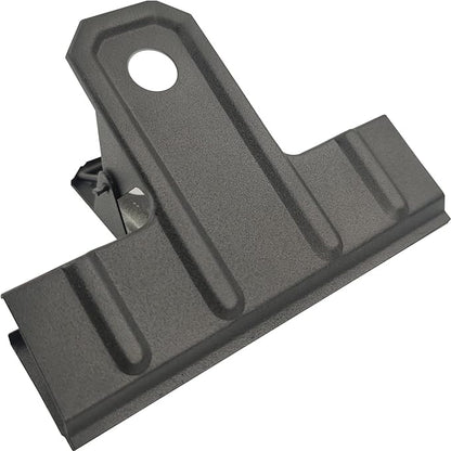 Locci Black Large Bull Clips, Jumbo Binder Clips by Locci