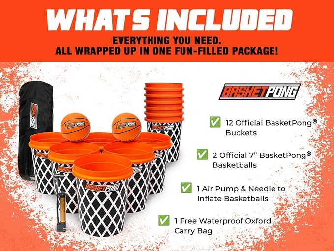 Giant Yard Pong and Basketball Game - Image 6
