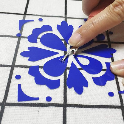 guangyintong Blue Heat Transfer Vinyl HTV Rolls - Image 4