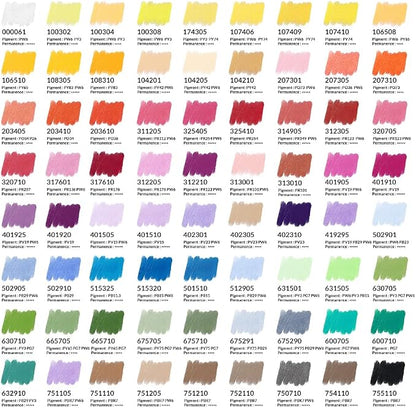 Paul Rubens Professional Soft Pastels, Handmade 72 Vibrant Colors Chalk Pastels - Image 5