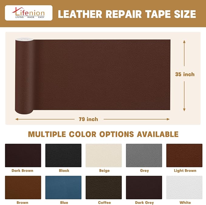 Canvas Repair Patch, 35X79 Inch Strong Sticky Fabric Repair Tape, Self-Adhesive - Image 2