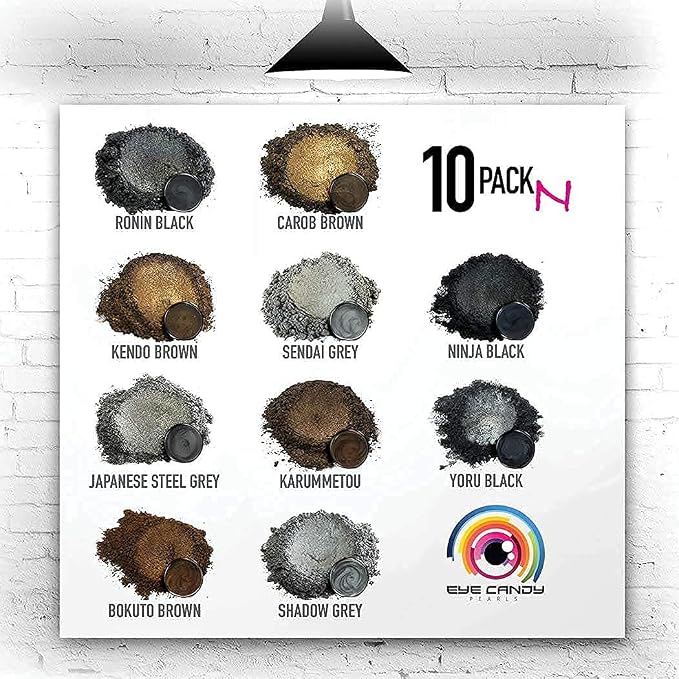 Eye Candy Pigments Premium Grey Mica Powder - Image 8