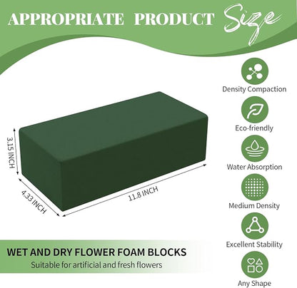 Aktor 24 Pcs Floral Foam Blocks - Image 2