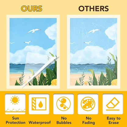 50 Pack Self Adhesive Laminating Sheets, 9 X 12 Inch, No Machine Needed - Image 5