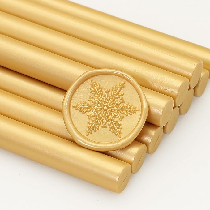 SWANGSA 20 Pieces Glue Gun Sealing Wax Sticks Gold by SWANGSA