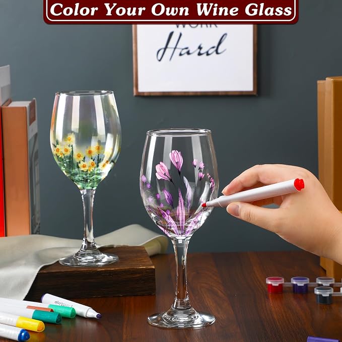 Pickmesh 4 Set Paint Your Own Glasses Kit - Image 4