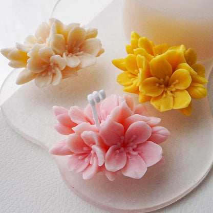2PCS Blossom Flower Mold Silicone Flower Molds Fondant Chocolate Candy Cake - Image 5