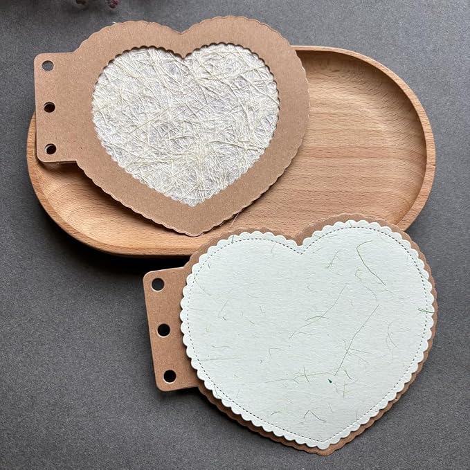 Heart Loose-Leaf Lace Die Cuts for Card Making, Background Frame Cutting Dies - Image 5