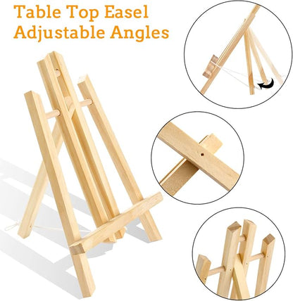 AROIC Wood Easels, Easel Stand for Painting Canvases, and Crafts., Painting - Image 3