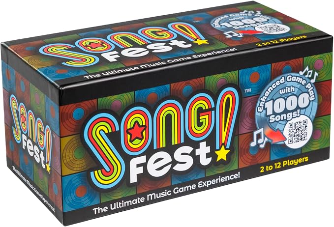 SongFest! is a New Music Trivia Party Game | Song QR Codes Provide Audio Hints by XperienceGames