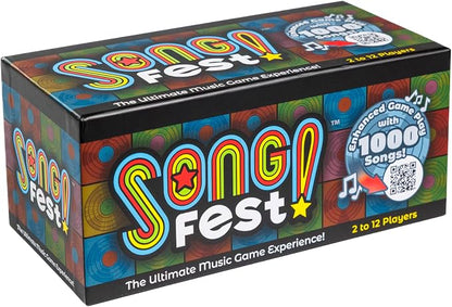 SongFest! is a New Music Trivia Party Game | Song QR Codes Provide Audio Hints by XperienceGames