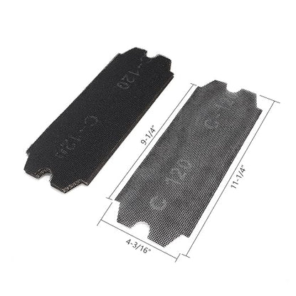 SCOTTCHEN Drywall Sanding Screen Mesh Sheet 4-3/16" x 11-1/4" Grit #120-12pcs - Image 2