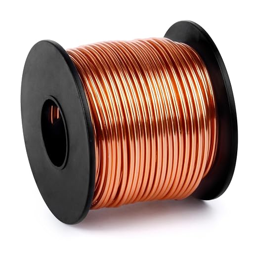 Aluminum Craft Wire, 95 Feet 2.0mm/ 14 Gauge Copper Bendable Soft Metal by Cadikez