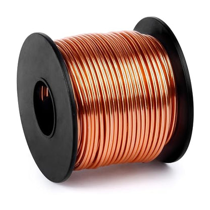 Aluminum Craft Wire, 95 Feet 2.0mm/ 14 Gauge Copper Bendable Soft Metal by Cadikez