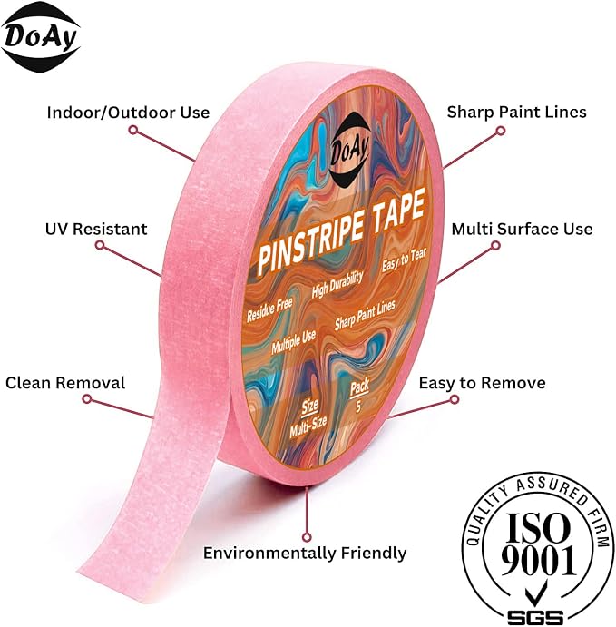 5 Rolls Pinstripe Tape - Image 2