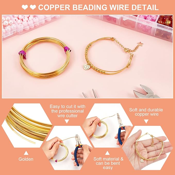 BENECREAT 20 Gauge 16 Feet Square Copper Wire - Image 5