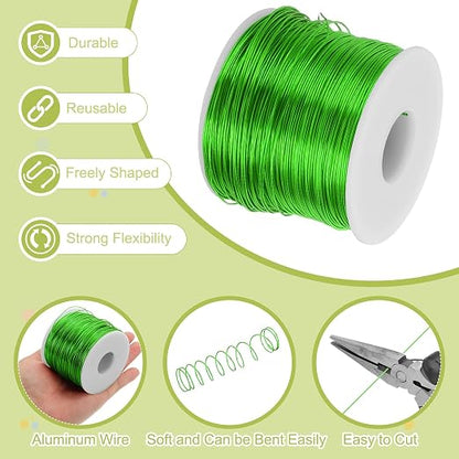 MECCANIXITY 20 Gauge Anodized Aluminum Craft Wire Bendable Bonsai Training Wire - Image 3