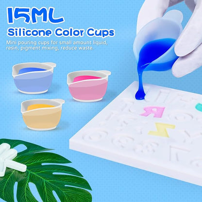 Silicone Resin Mixing Measuring Cups - Image 6