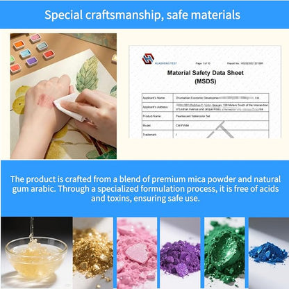 2ml Large Capacity Metallic Watercolor Paint Set, 36/60/84 Color - Image 5
