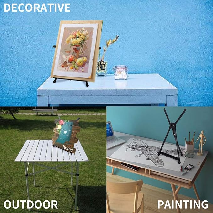 MEEDEN 4pcs Tabletop Easels, Metal Stand - Image 6