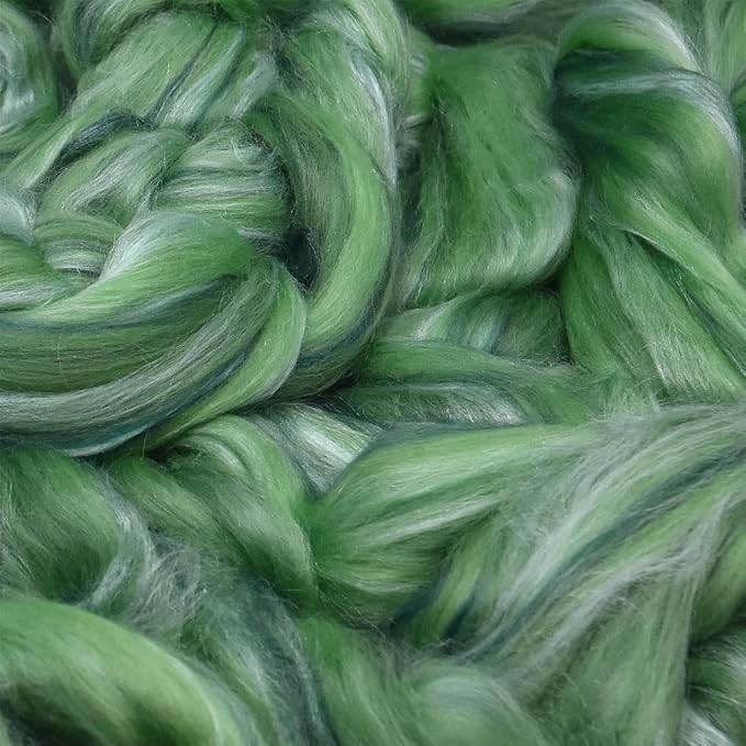 Merino Silk Luxe Tonal Designer Blend. Superfine Merino, Mulberry Silk - Image 6