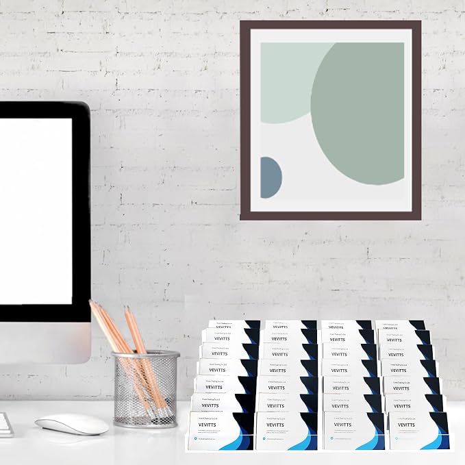 Acrylic Business Card Holder for Desk Multiple Business Card Holders 28 Slot 7 - Image 4