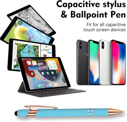 12 PCS 2 in 1 Stylus Ballpoint Pen - Image 3