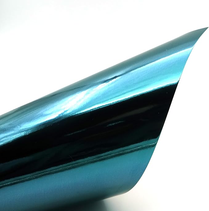 TGXRZX Metallic Lake blue Cardstock Paper, Size 8 "x 11", Mirror Finish Gold - Image 6