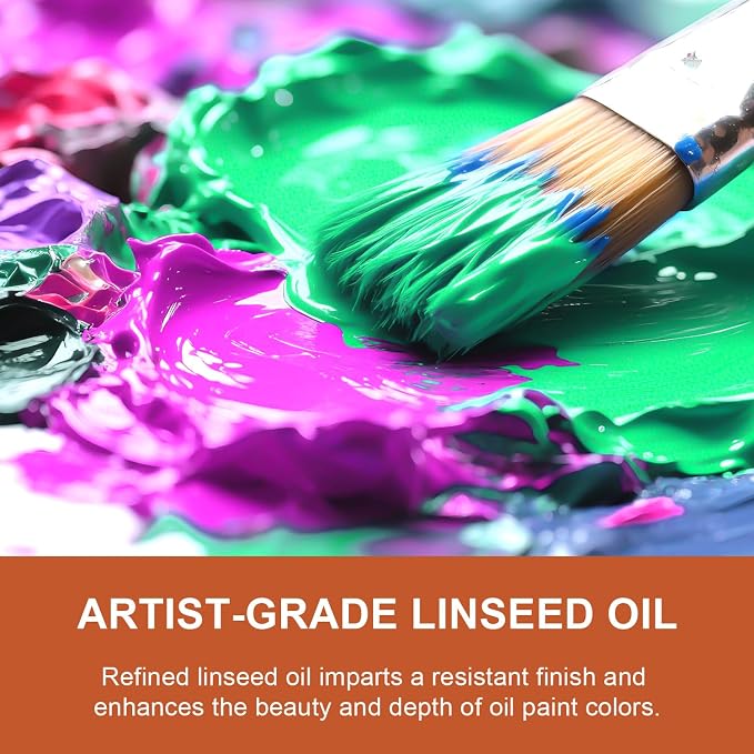 JOFOOK Refined Linseed Oil Medium - Image 2