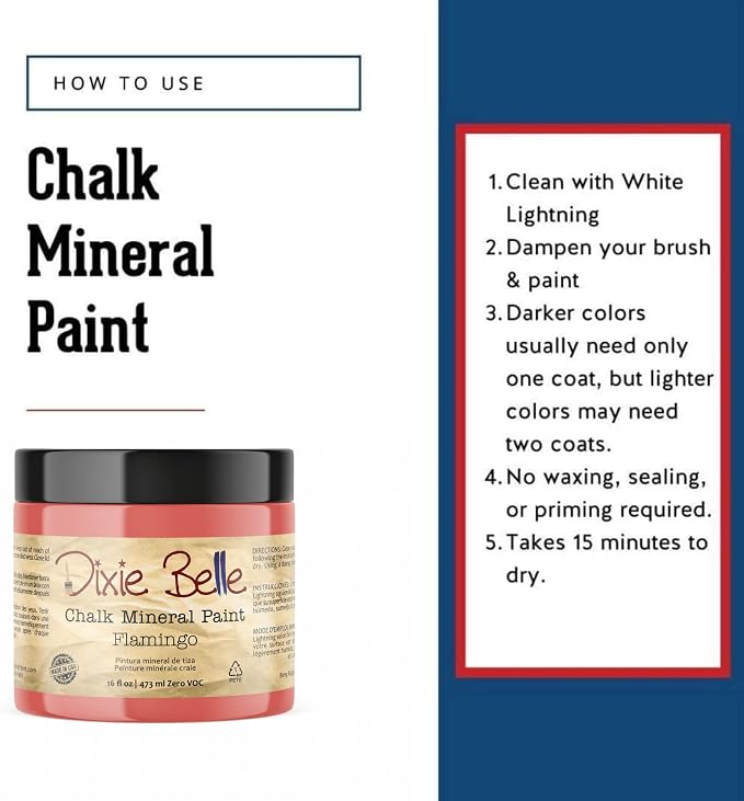 Dixie Belle Paint Company Chalk Finish Furniture Paint - Image 3